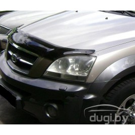 Дефлектор капота "VIP TUNING" для Sorento (с клыками) (2002-2009)